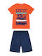 Kids' Set with Shorts Summer 2pcs BLACK