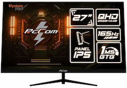 PcCom Elysium Pro 27" QHD 2560x1440 IPS Gaming Monitor 165Hz with 1ms GTG Response Time