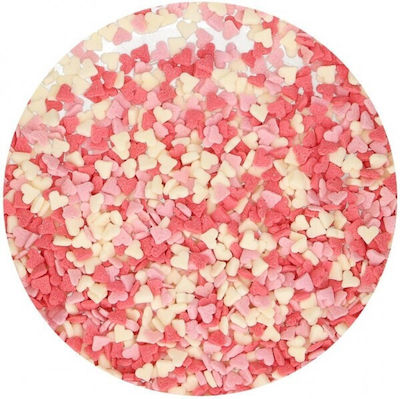 Fun Cakes Confetti Decorativ Μίνι Καρδιές Albe 60gr SW_011.02.121