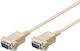 Microconnect Cable RS232 9-pin male to RS232 9-pin male 3m (SCSEHH3) 1pcs