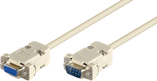 Microconnect Cable RS232 9-pin male to RS232 9-pin female 5m (SCSEHN5) 1pcs