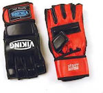 Viking MMA Handschuhe aus Kunstleder Schwarz