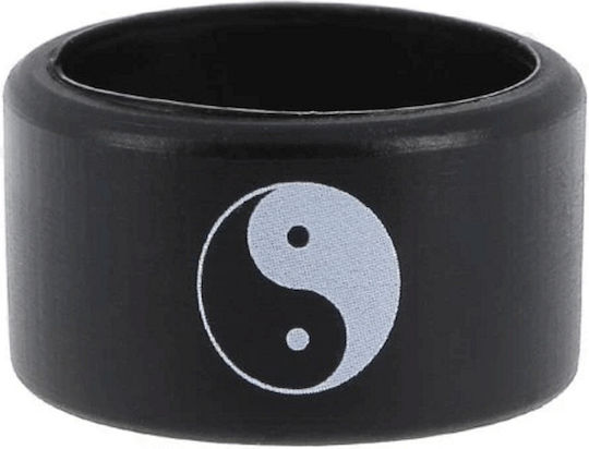 Logo Ying Yang 22-26mm Vape Band в Черен цвят 21735