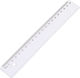 D.rect Ruler Plastic 20cm