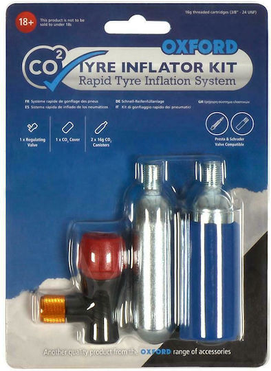 Oxford Oxford Motorcycle Tire Repair Kit Air Ampoule 16g OX163