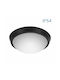 Vivalux Outdoor Ceiling Light with Integrated LED in Black Color VIV004744