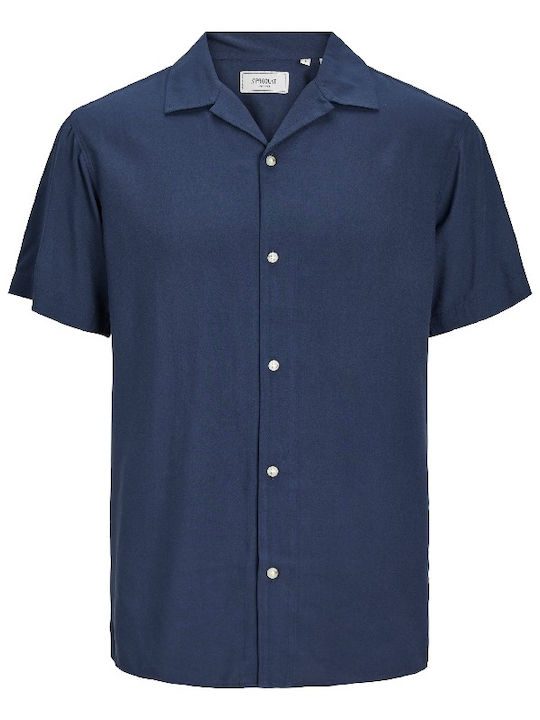 Projekt Produkt Men's Shirt Short Sleeve Blue