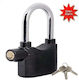 Jiageng Padlock Brass with Key with Alarm 100mm 1pcs
