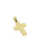 Herren Gold Kreuz 14K