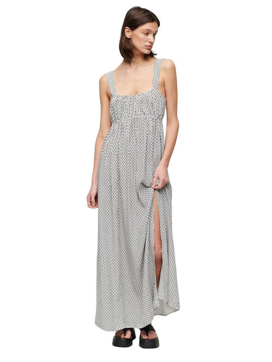 Superdry Maxi Kleid mit Schlitz