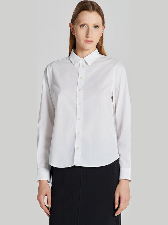 Gant Women's Long Sleeve Shirt White