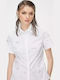 Women's Short Sleeve Shirt White