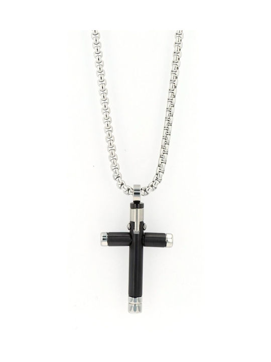Akzent Cross from Steel with Chain