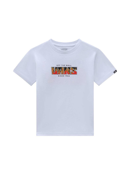 Vans Tricou pentru copii Alb