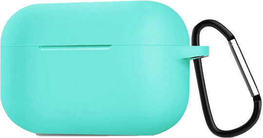 Hülle Silikon in Türkis Farbe für Apple AirPods 3