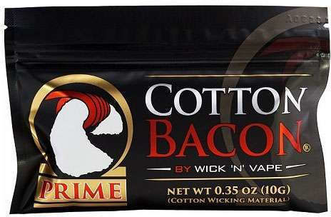 Bacon Prime Baumwolle für D.I.Y E-Zigaretten 1Stück