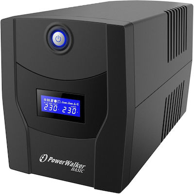 Power Walker Basic VI 2200 STL FR UPS Line-Interactive 2200VA 1320W with 4 Schuko Power Plugs