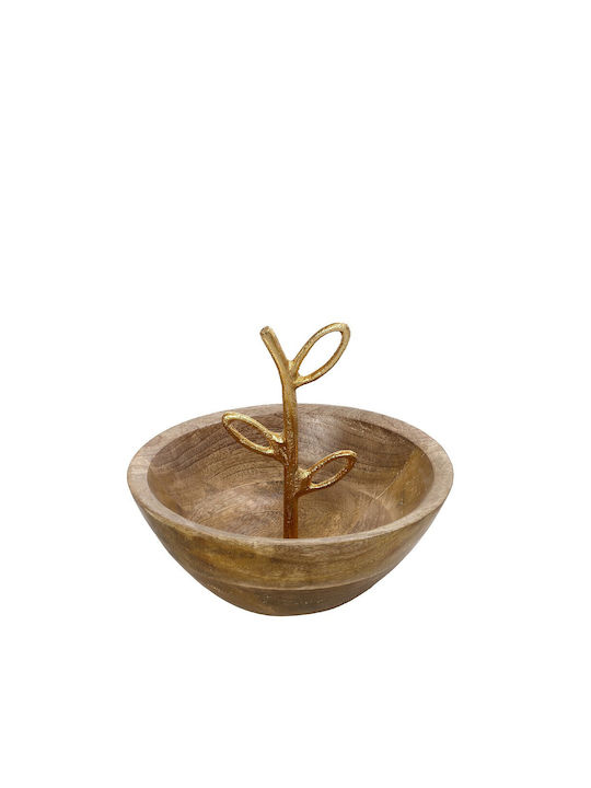 Espiel Decorative Bowl Gold 20x20x17cm