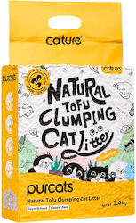 Cature Pure Tofu Clumping Cat Litter Milky Scent 6lt Cature Pure Tofu Clumping Cat Litter Milky Scent 6lt
