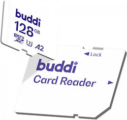 Buddi SDXC 128GB Class 10 with Adapter