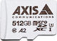 Axis Surveillance microSDXC 512GB Clasa 10 cu adaptor