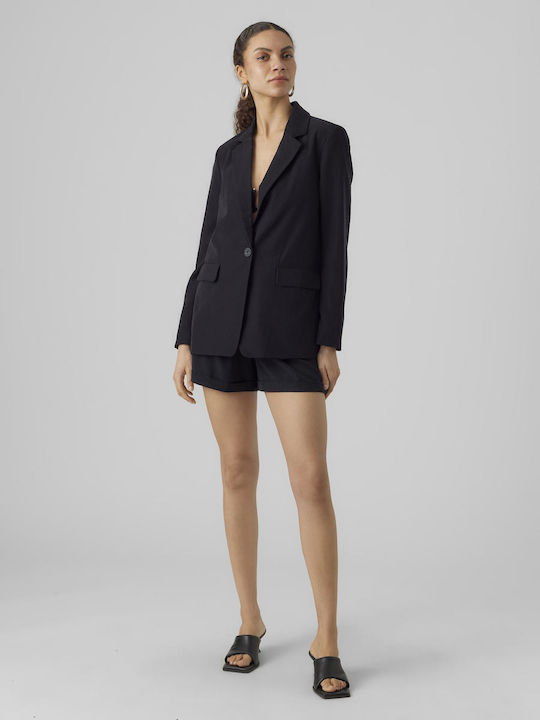 Vero Moda Γυναικείο Σακάκι Μαύρο