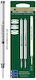 MontBlanc 2 Ανταλλακτικά Μελάνια για Πένα Broad Μαύρα