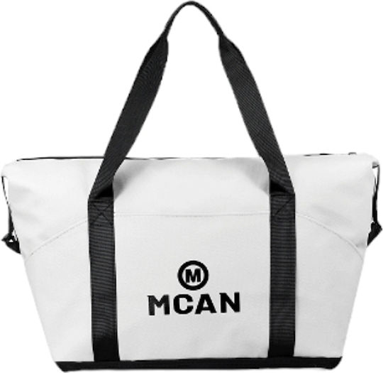 Mcan Sack Voyage 36lt White made of Artificial Leather L43xW25xH34cm