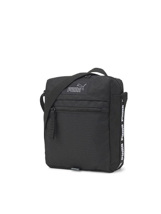 Puma Shoulder / Crossbody Bag with Zipper Black