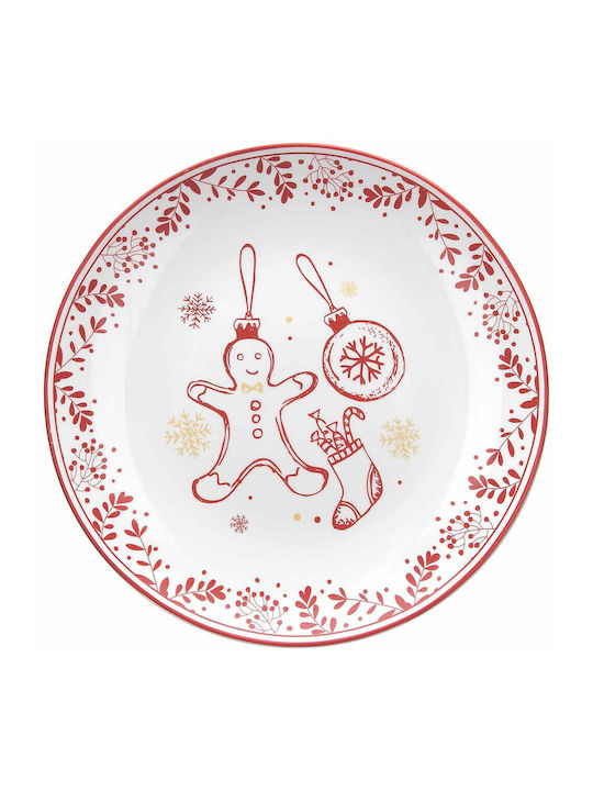 Tognana Christmas Platter Porcelain 1pcs