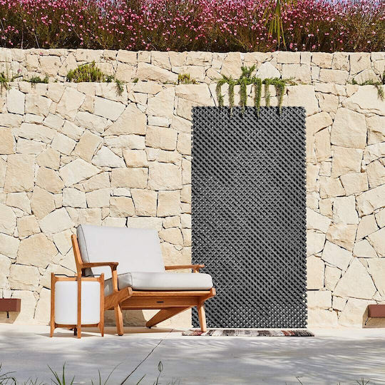Garden Trellis made of Plastic in Gray Color 100x200cm