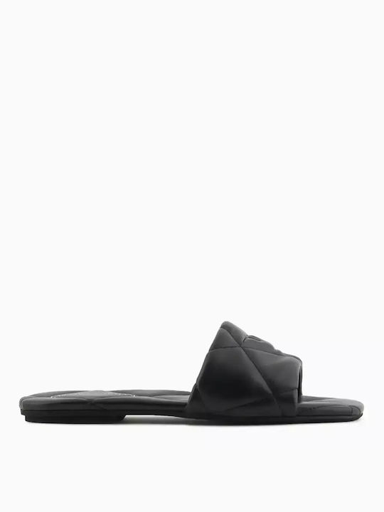 Emporio Armani Damen Flache Sandalen in Schwarz...