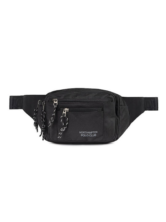 Northampton Polo Club Herren Bum Bag Taille Schwarz