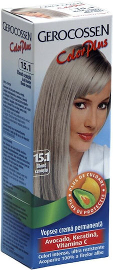 Gerocossen Vopsea De Păr 15.1 Blond Cenusiu 50ml 50gr