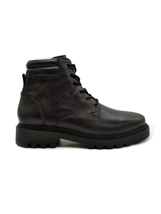 Hawkins Premium Schwarz Herrenstiefel