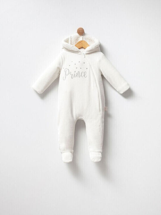 Baby Bodysuit for Going Out White