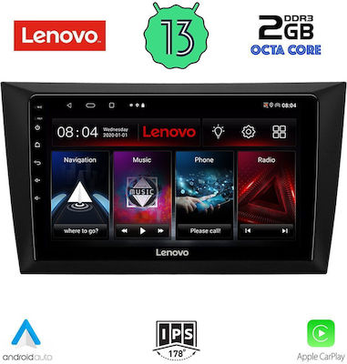 Lenovo Car-Audiosystem für Volkswagen Golf 2009-2012 (Bluetooth/USB/WiFi/GPS) mit Touchscreen 9"