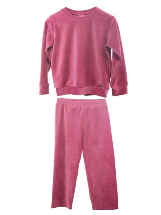 Joyce Kinder Sweatpants Set - Jogginganzug Puce 2Stück