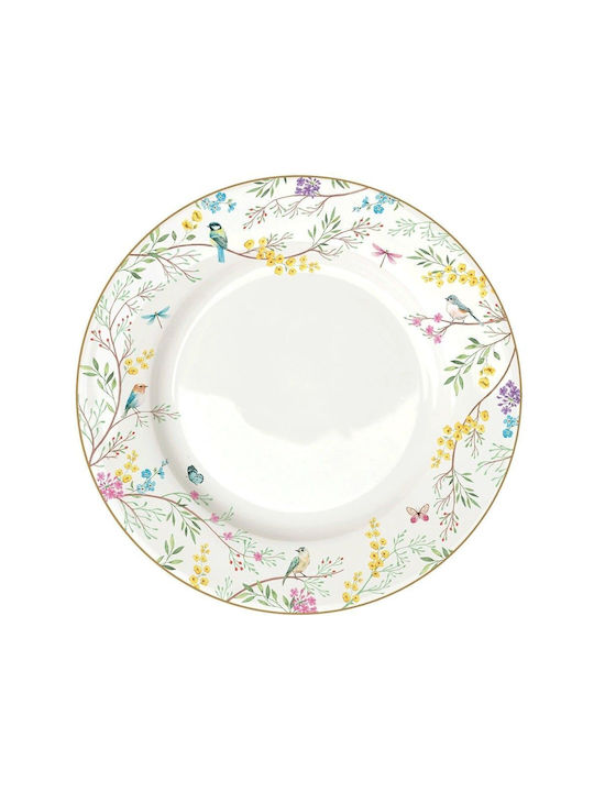 Easy-Life Plate Shallow made of Porcelain Multicolour with Diameter 26.5cm