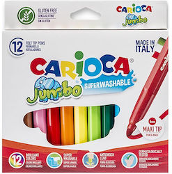 Carioca Drawing Markers Thick Set 12 Colors