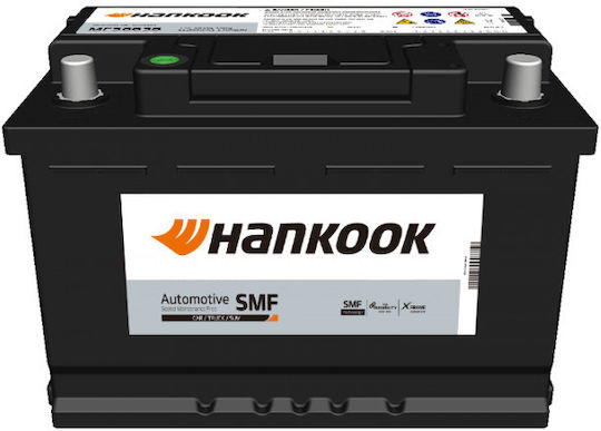 Hankook Μπαταρία Αυτοκινήτου με Χωρητικότητα 70Ah και CCA 540A