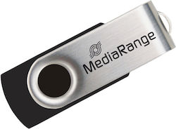 MediaRange 8GB USB 2.0 Stick Μαύρο