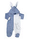 Poki Baby Bodysuit Set Blue