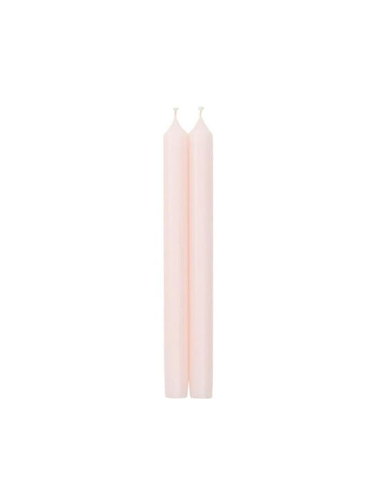 Caspari Decorative Candle Taper Pink 1pcs