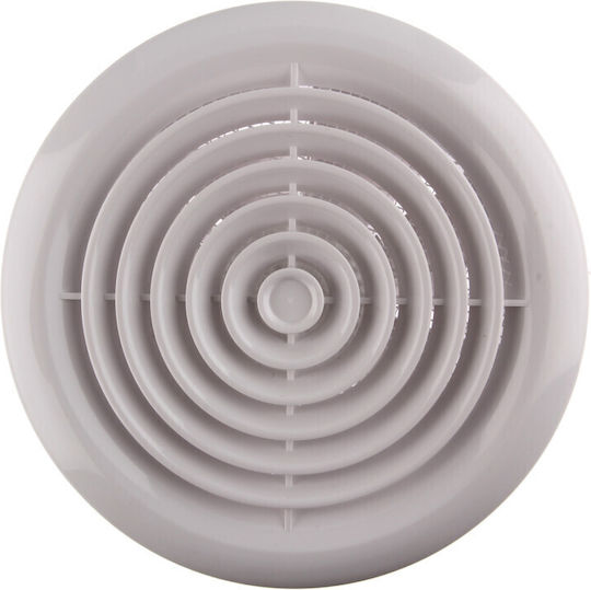 Vents Axial Fan Fi 125 230v Ventilator Bathroom 125mm White