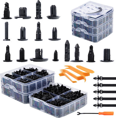 Rosfix Car Plastic Clips 620pcs