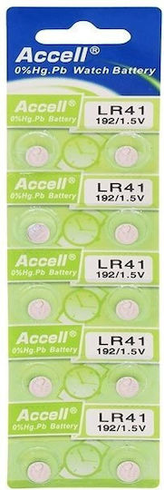 Goop Αλκαλικές Μπαταρίες Ρολογιών LR41 1.5V 10τμχ
