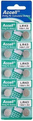 Goop Алкални Батерии За Часовници LR43 1.5V 10 бр