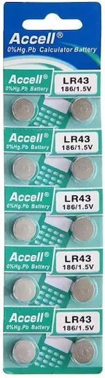 Goop Алкални Батерии За часовници LR43 1.5V 10бр