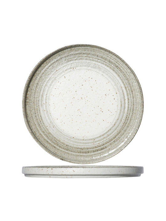 Cosy & Trendy Splendido Teller Untiefe Keramik Weiß mit Durchmesser 26.5cm